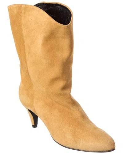 By Far Osage Suede Bootie In Brown