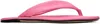 By Far Pink Dasha Sandals In Lpp Lipstick