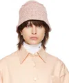 By Far Pink Robbie Bucket Hat In Icp Icy Pink