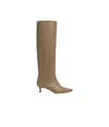 By Far Pointed Boots In Brown