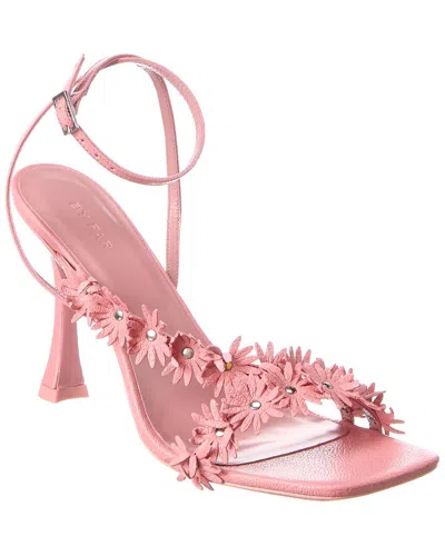 By Far Poppy Leather Sandal In Multi