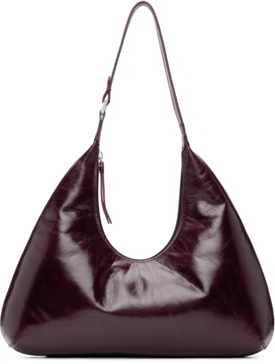 By Far Purple Amber Bag In Burgundy