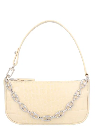 By Far Rachel Mini Handbag In White