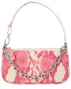 By Far Rachel Mini Leather Shoulder Bag In Multi