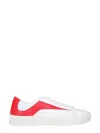 By Far Contrasting-panel Sneakers In White