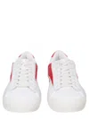 By Far Contrasting-panel Sneakers In White