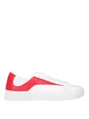 By Far Contrasting-panel Sneakers In White