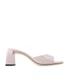 By Far Romy High-heeled Sandals In Pink