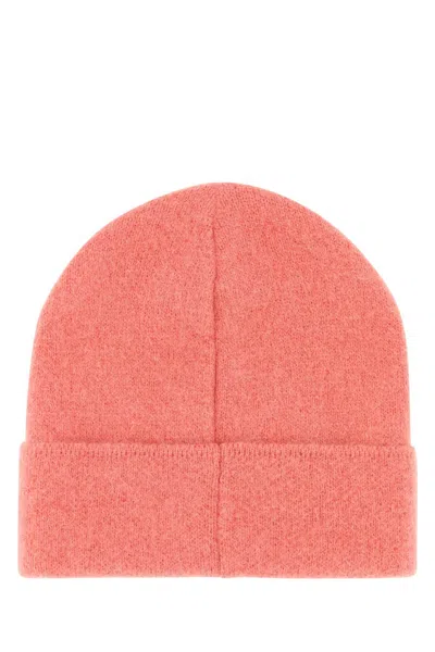 BY FAR SALMON ALPACA BEANIE HAT