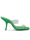 Shop By Far Sandali Clara In Green