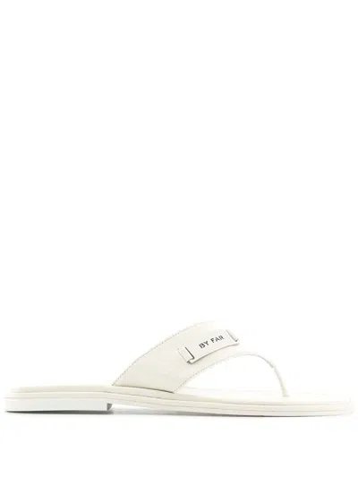 By Far Sandals In White