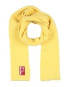By Far Scarf Yellow Size - Baby Alpaca Wool, Recycled Polyamide, Merino Wool In Yellow