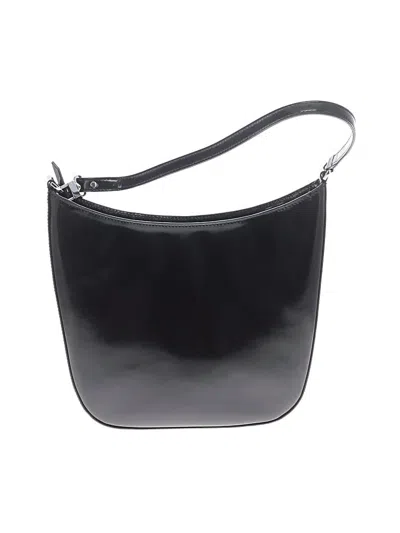 Pre-owned By Far Shoulder Bag In Black