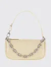 By Far Rachel Mini Croc-embossed Leather Shoulder Bag In Pink