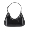 By Far Small Amber Shoulder Bag In Black