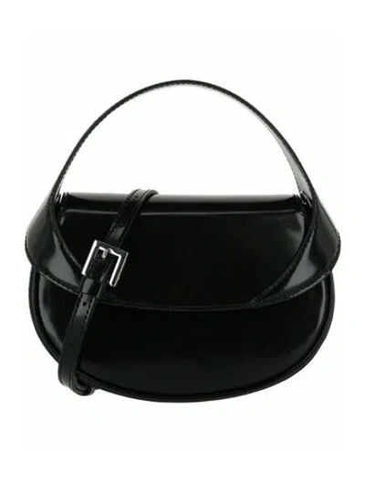 Pre-owned By Far Solid Shoulder Bag W/ Tags In Black