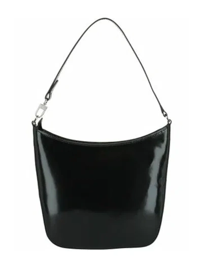 Pre-owned By Far Solid Shoulder Bag W/ Tags In Black