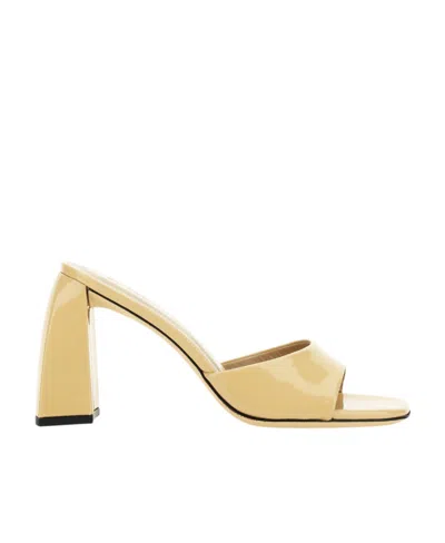 By Far Michelle Sandals In Beige