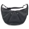 By Far Story Hobo Shoulder Bag In Black Leather