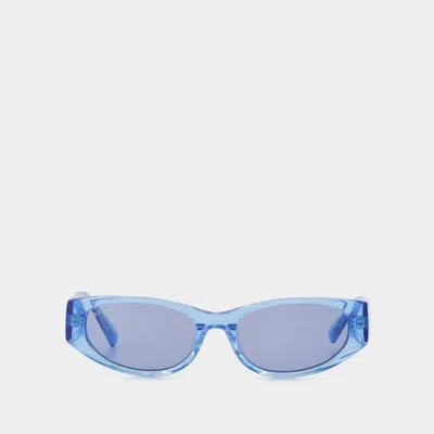 By Far Sunglasses Texas Matt In Blue