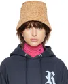 By Far Tan Robbie Bucket Hat In Tn Tan