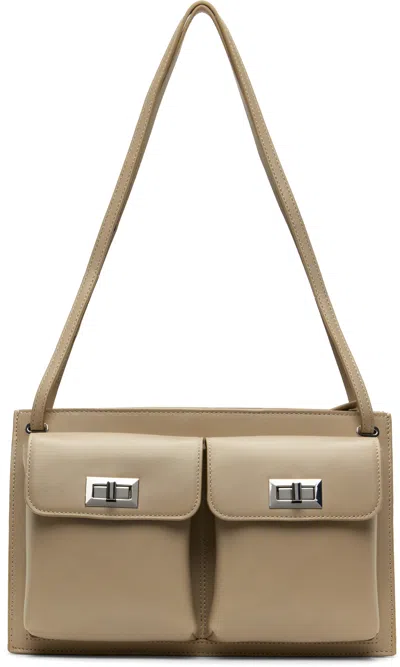 By Far Taupe Billy Bag