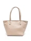 By Far Taupe Leather Handbag In Multi