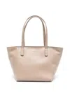 By Far Taupe Leather Handbag In Neutral