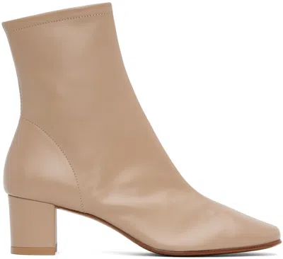 By Far Taupe Sofia Boots In Bg017 Taupe