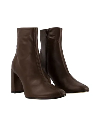 BY FAR VLADA ANKLE BOOTS - BY FAR - LEATHER - BEAR
