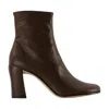 By Far Vlada Ankle Boots In Brown