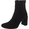 By Far Vlada Womens Suede Zipper Mid-calf Boots In Black