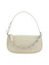By Far White Cowhide Leather Bags