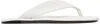 By Far White Dasha Flip-flops In Wh025 Burrata