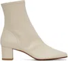 By Far White Sofia Boots In Wh001 White
