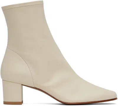 By Far White Sofia Boots In Wh001 White