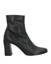 By Far Woman Ankle Boots Black Size 11 Leather