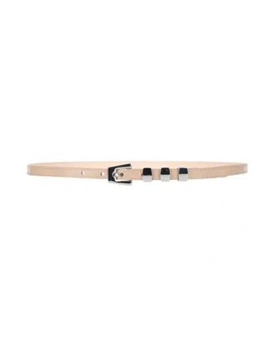 By Far Woman Belt Light Brown Size 38 Cow Leather
