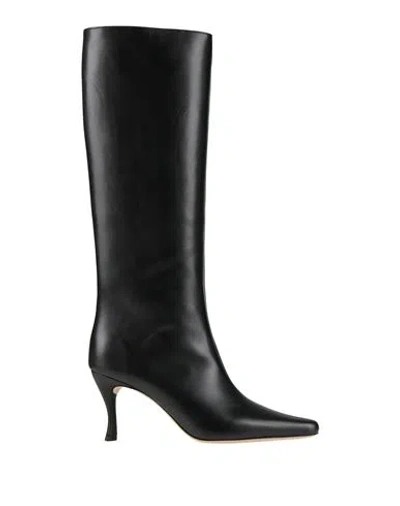 By Far Woman Boot Black Size 8 Calfskin