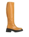 By Far Woman Boot Mustard Size 8 Leather In Yellow