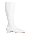 By Far Off-white Edie Tall Boots In White