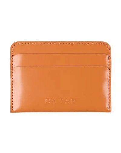By Far Woman Cardholder Tan Size - Leather In Brown