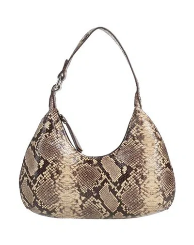 By Far Woman Handbag Beige Size - Cow Leather