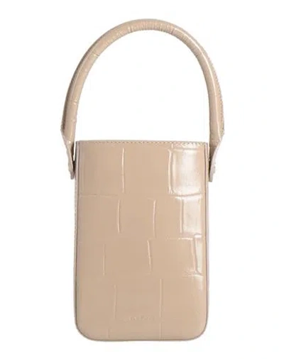 By Far Woman Handbag Beige Size - Cowhide