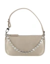 By Far Woman Handbag Beige Size - Silk