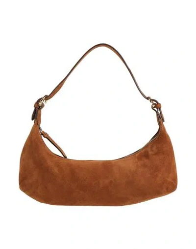 By Far Woman Handbag Brown Size - Leather