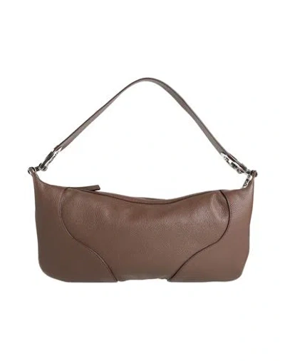 By Far Woman Handbag Bronze Size - Leather In Brown