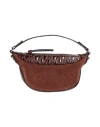 By Far Woman Handbag Chocolate Brown Size - Cow Leather In Brown