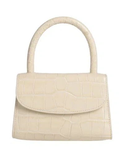 By Far Woman Handbag Cream Size - Bovine Leather In White