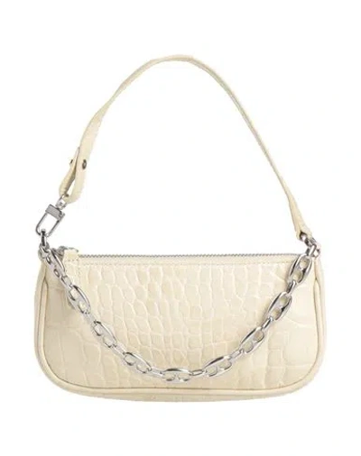 BY FAR BY FAR WOMAN HANDBAG CREAM SIZE - COWHIDE